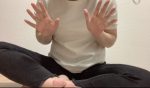 普通の女の子の足の爪切り-スマホ自撮り◎あんな(26歳)OL