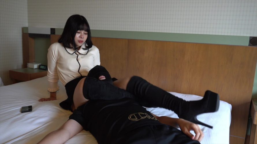 【HD】vsりん。絶対領域の太もも絞め