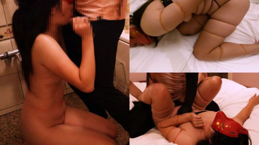 Z世代体力自信あり娘を緊縛してイラマ腹パンチセックス