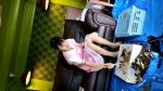 アイドル級美少女のコスプレ黒パンプスで兜CRUSH　vol4